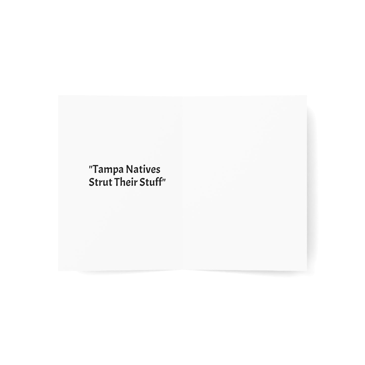 Tampa Native Rooster Greeting Cards