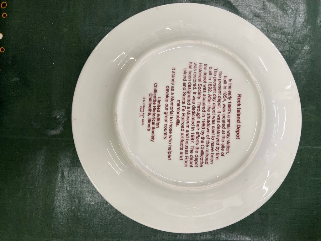 Commemorative Plate Trinity Methodist Church Jacksonville Florida (P009)