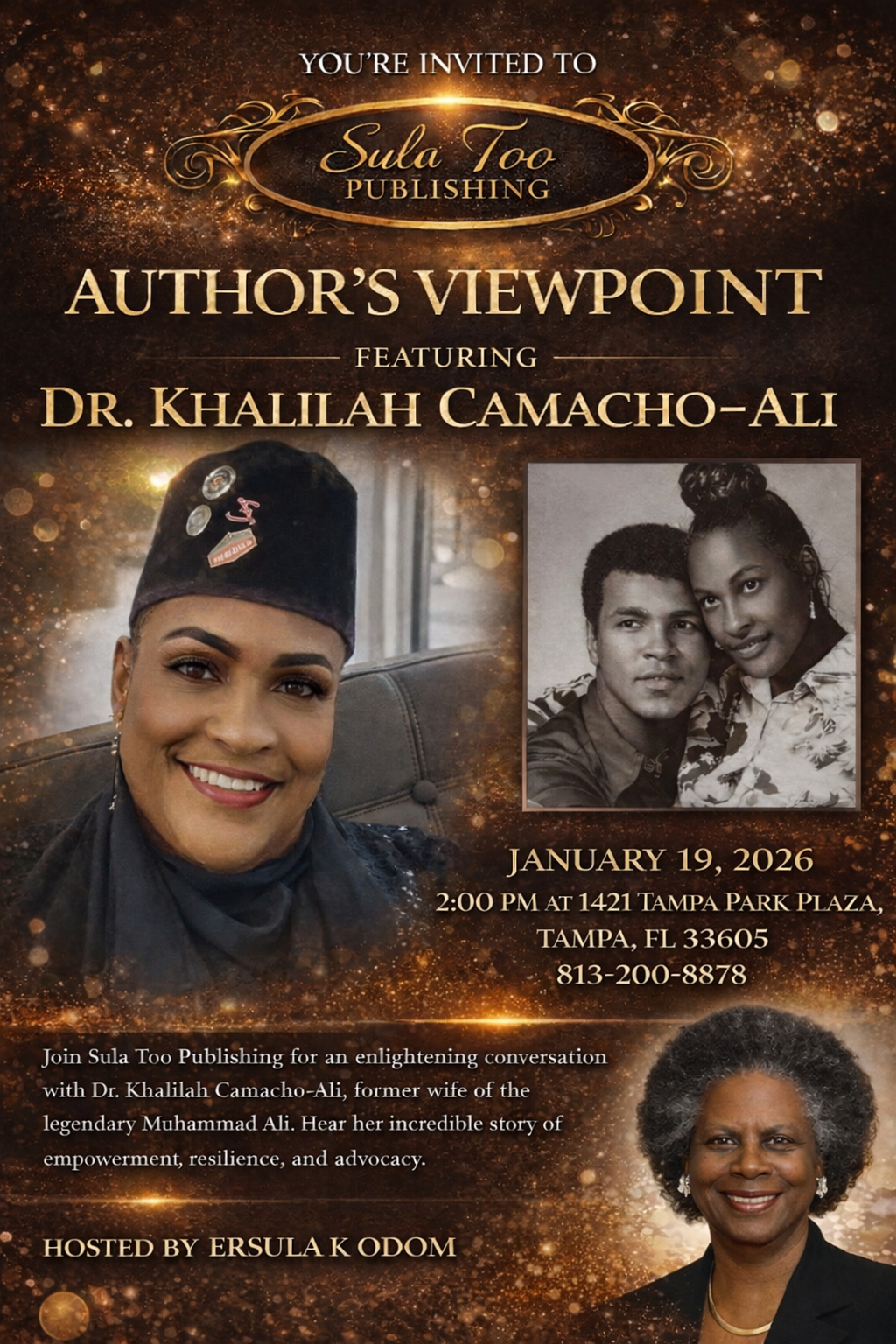 Author's Viewpoint at Ersula's History Shop - Dr. Khalilah Camacho-Ali