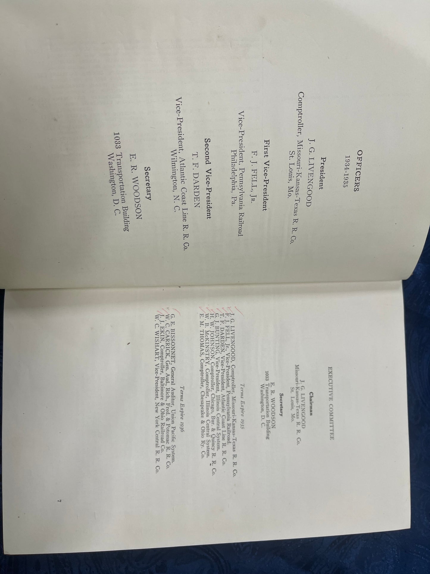 Railway Association Officers Association 50th Report