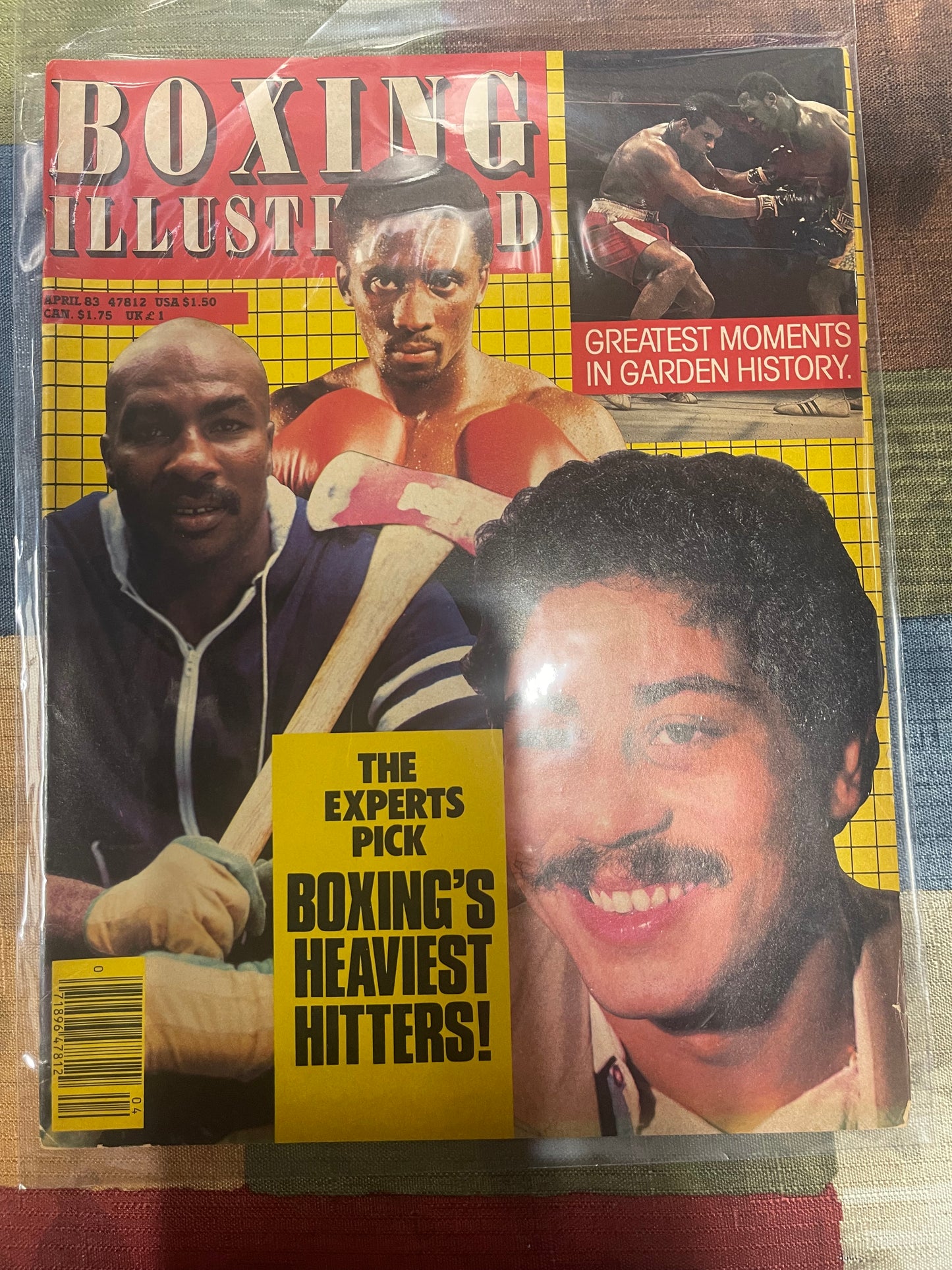 04 1983 Boxing Illustrated Magazine Boxing's Heaviest Hitters