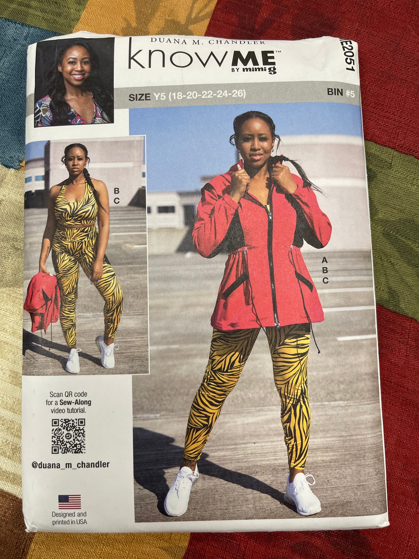 Know Me Pattern #ME2051 Size Y5 (18-20-22-24-26