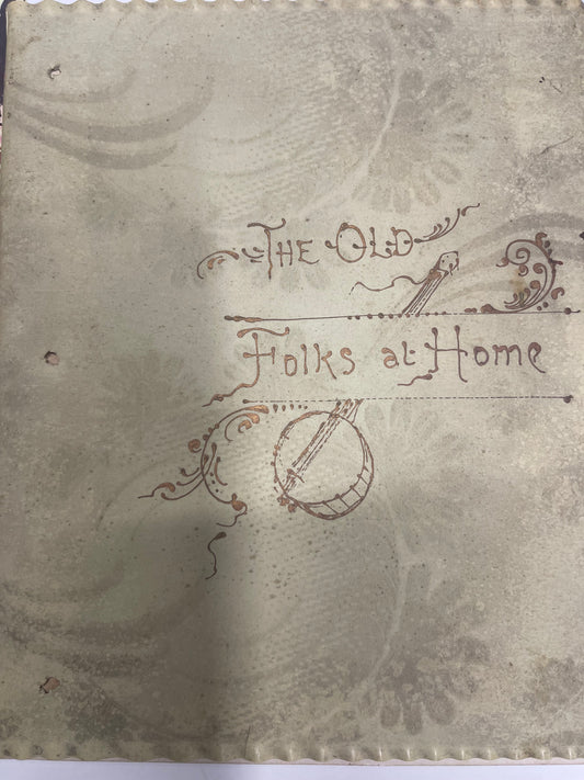 1851 ed The Old Folks at Home - Way Down Upon de Swanee Ribber