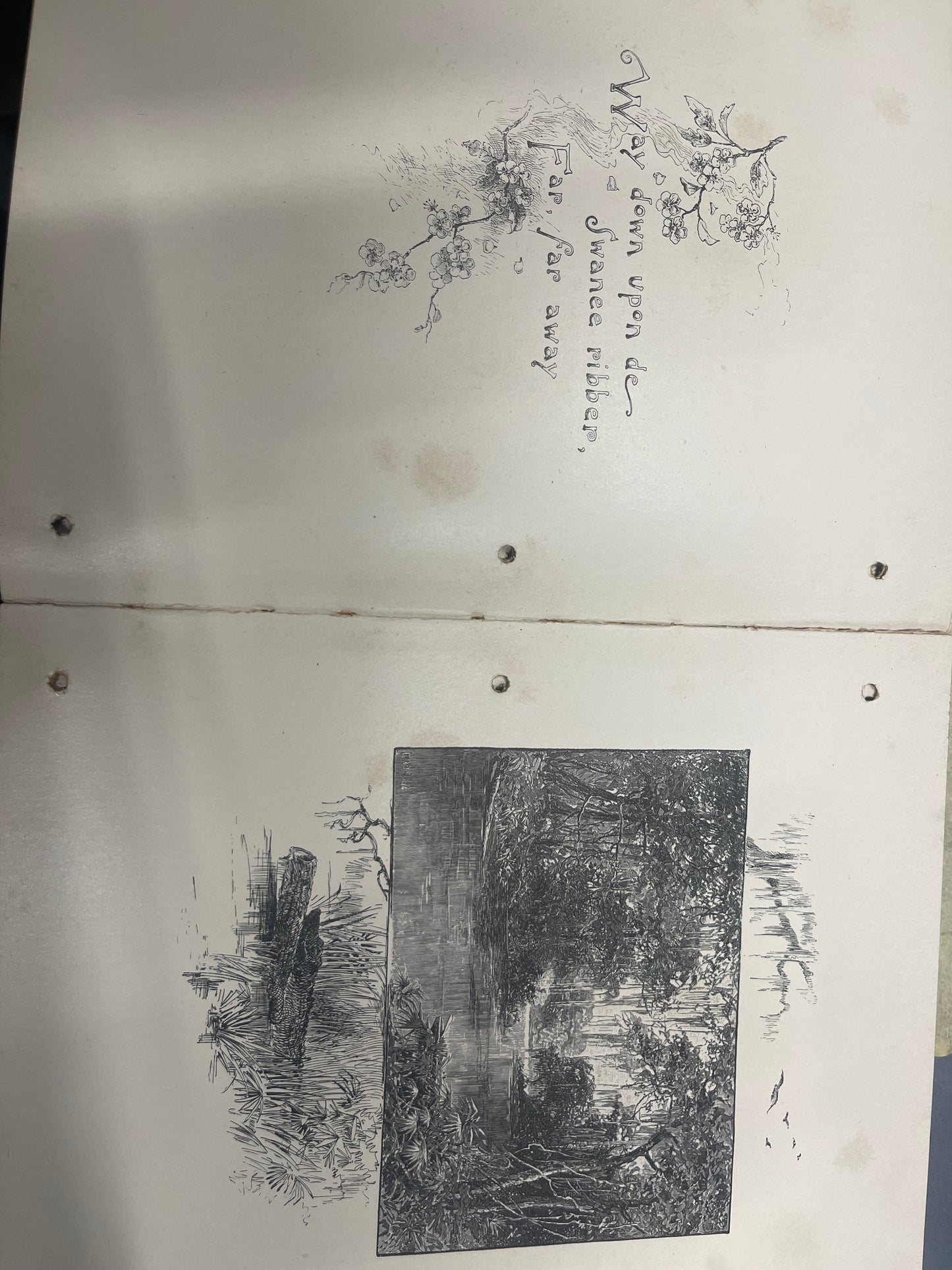 1851 ed The Old Folks at Home - Way Down Upon de Swanee Ribber