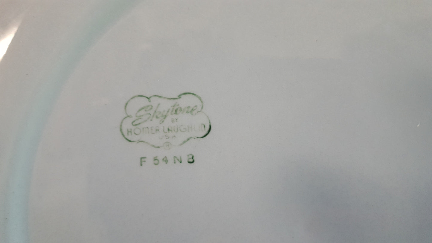 Calendar Plate - 1957 (P017)