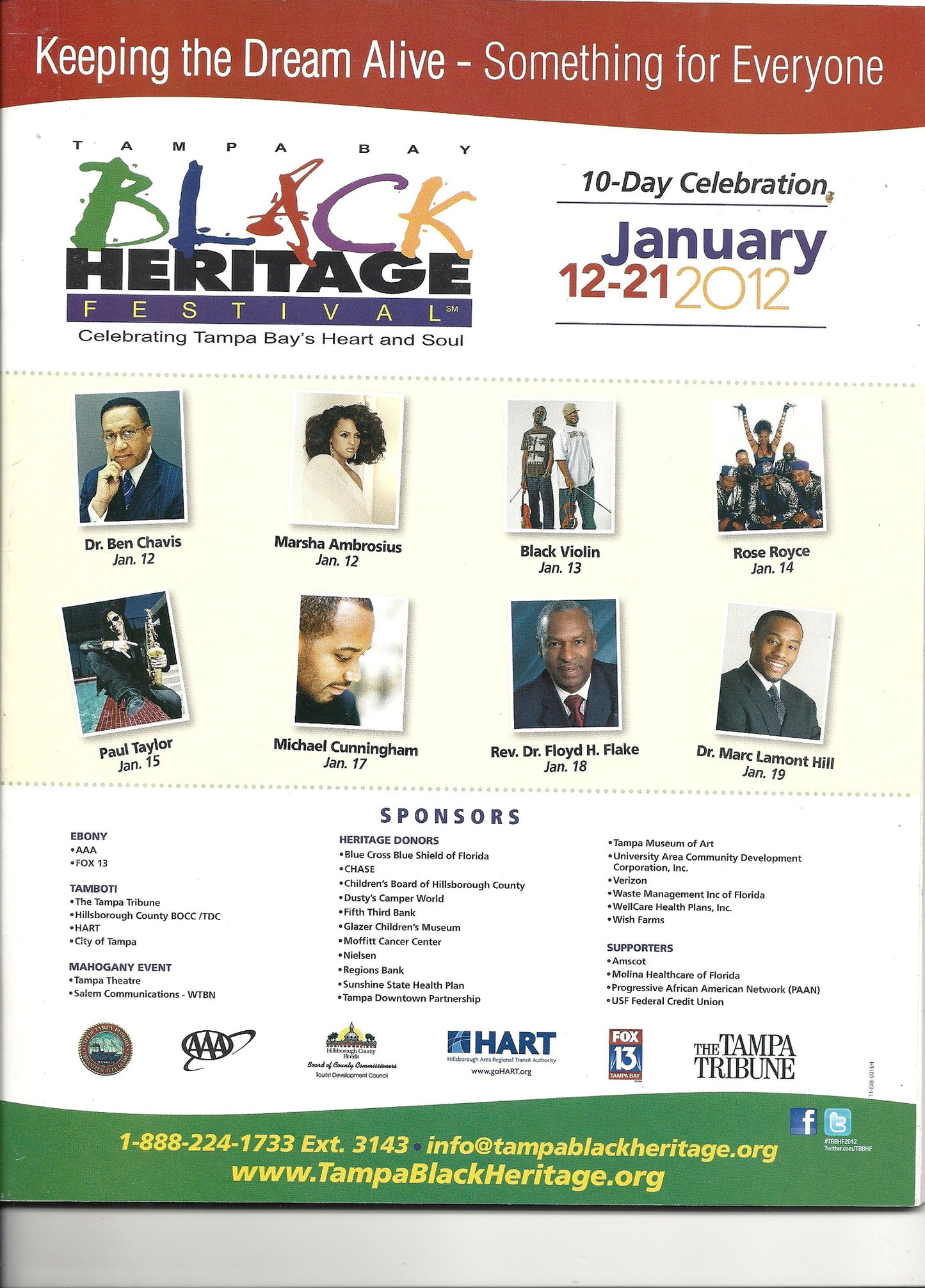 01 12 2012 Tampa Bay Black Heritage Festival