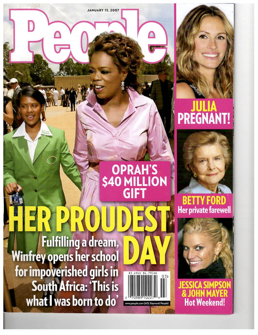 01 15 2007 People Oprah Winfrey