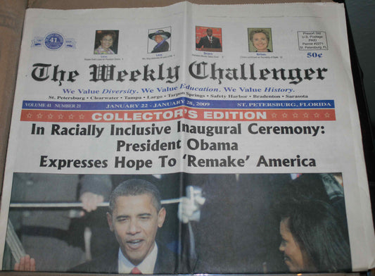 01 22 2009 Obama Weekly Challenger