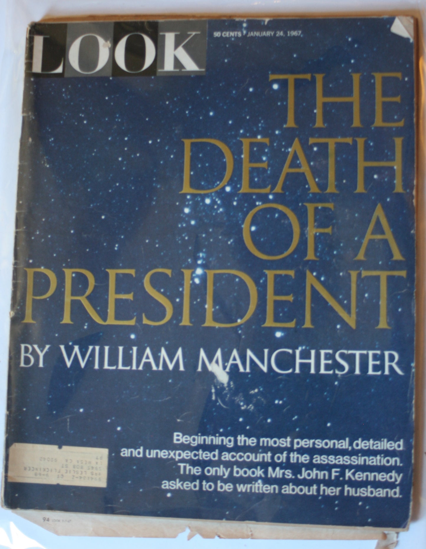01 24 1967 LOOK JFK Death