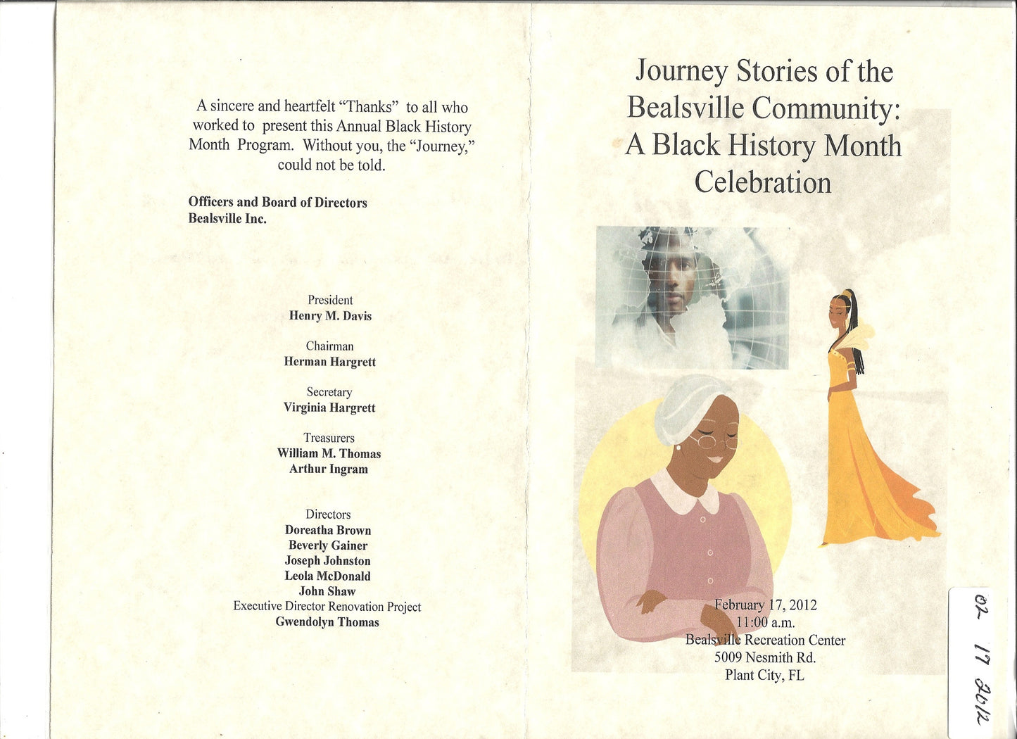 02 17 2012 Journey Stories of the Belleville Community