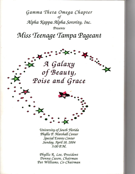 04 18 2004 AKA Miss Teenage Tampa Pageant