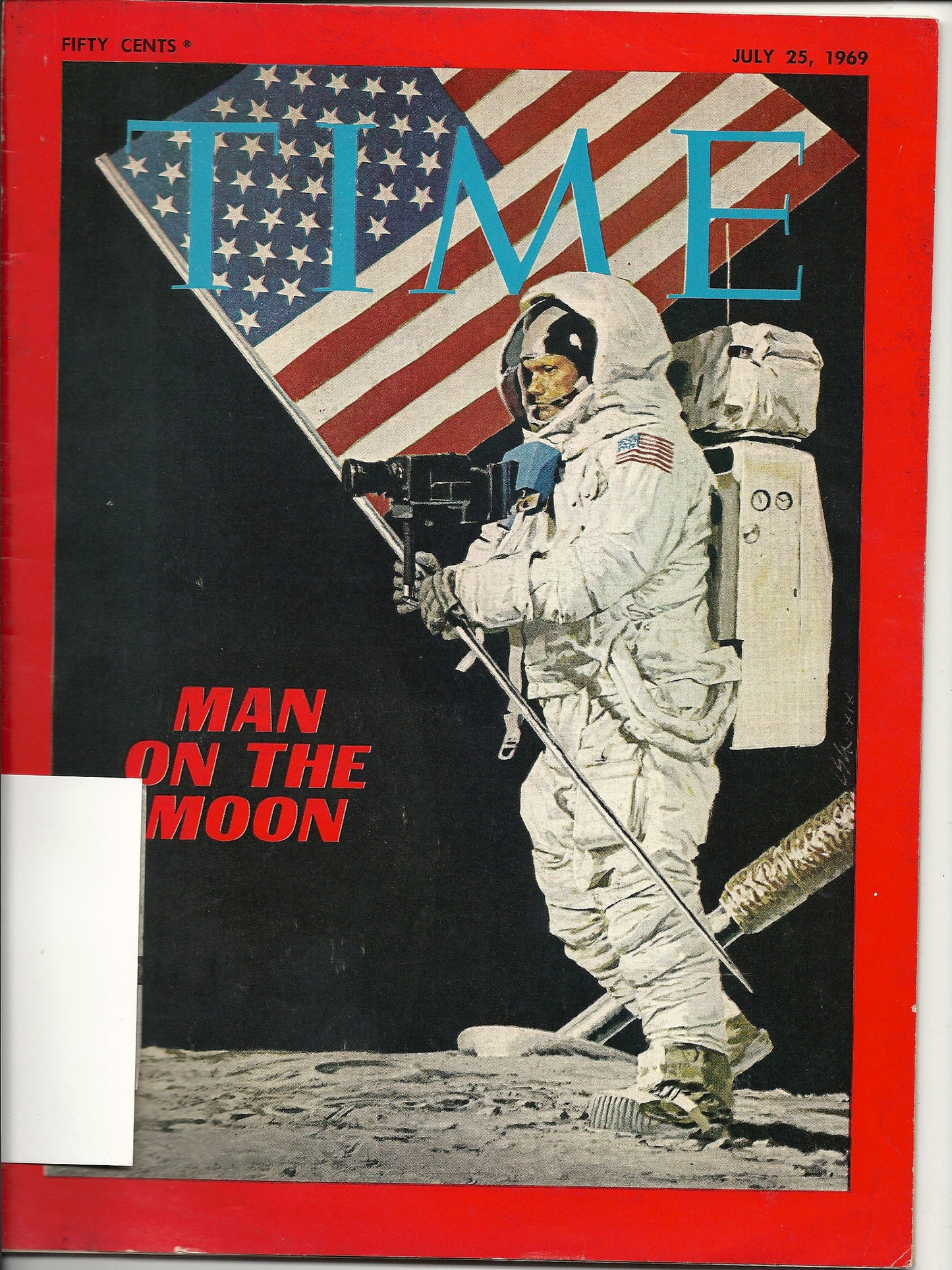 07 25 1969 Time - Man on the Moon