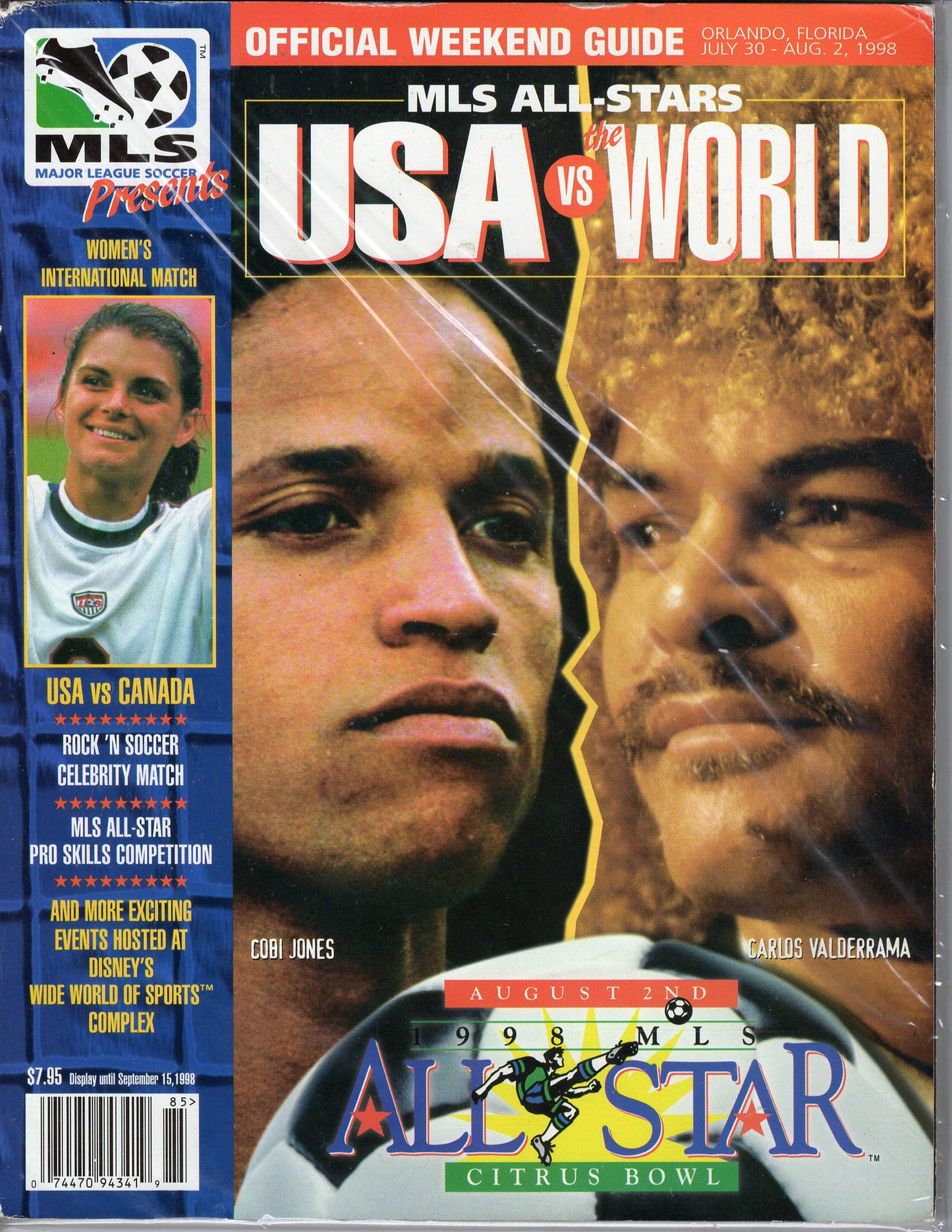 07 30 1998 MLS All Star