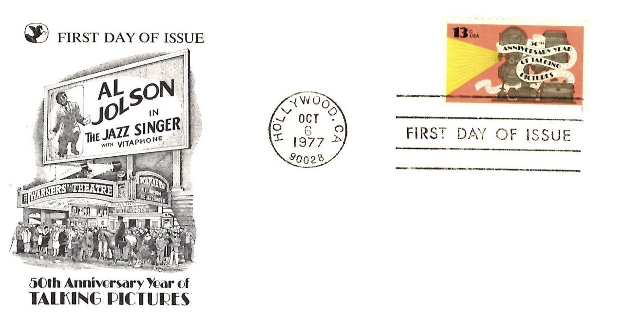 1977.10.06 FDC Al Jolson