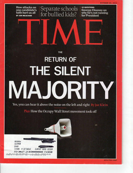 10 24 2011 Time Silent Majority