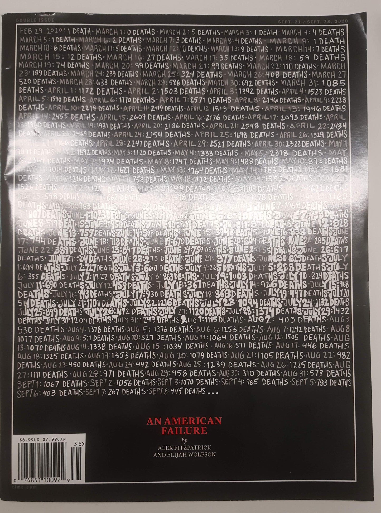 2017 TIME MAGAZINES - YOUR CHOICE