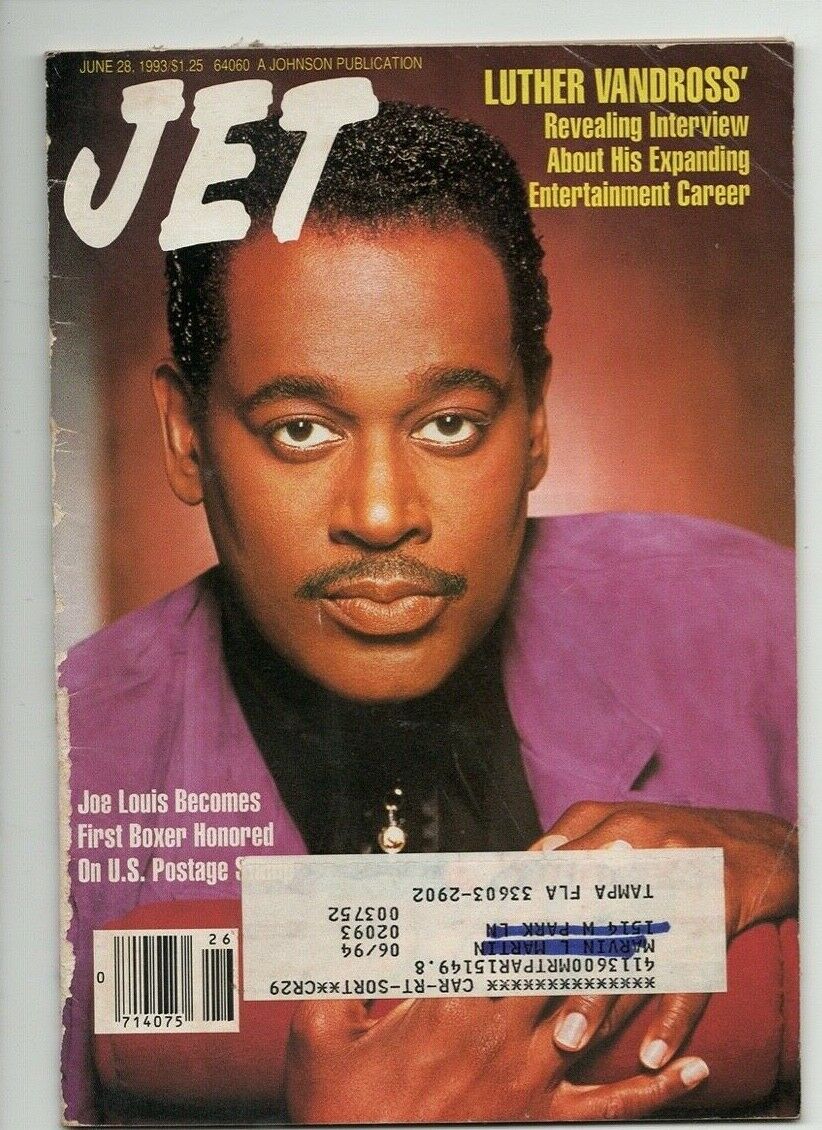 06 18 1993 Jet Magazine Luther Vandross
