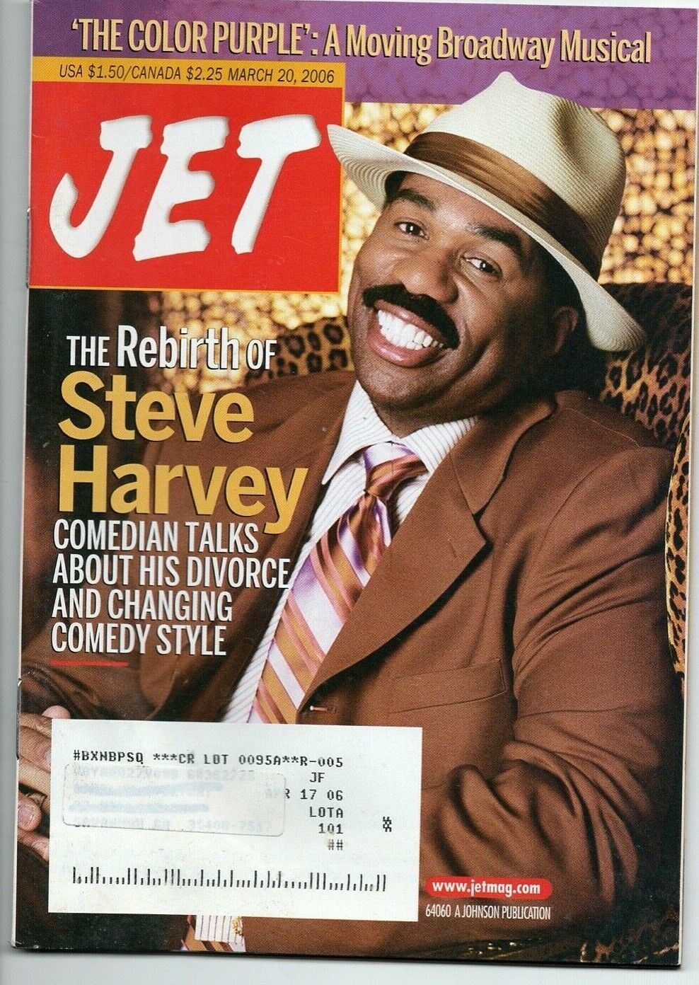 03 20 2006 JET MAGAZINE Steve Harvey