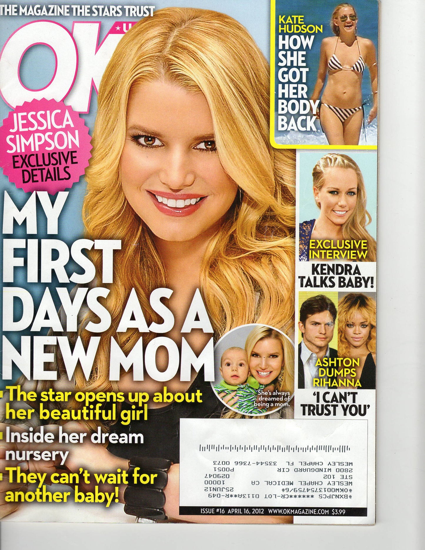 04 16 2012 OK USA Jessica Simpson