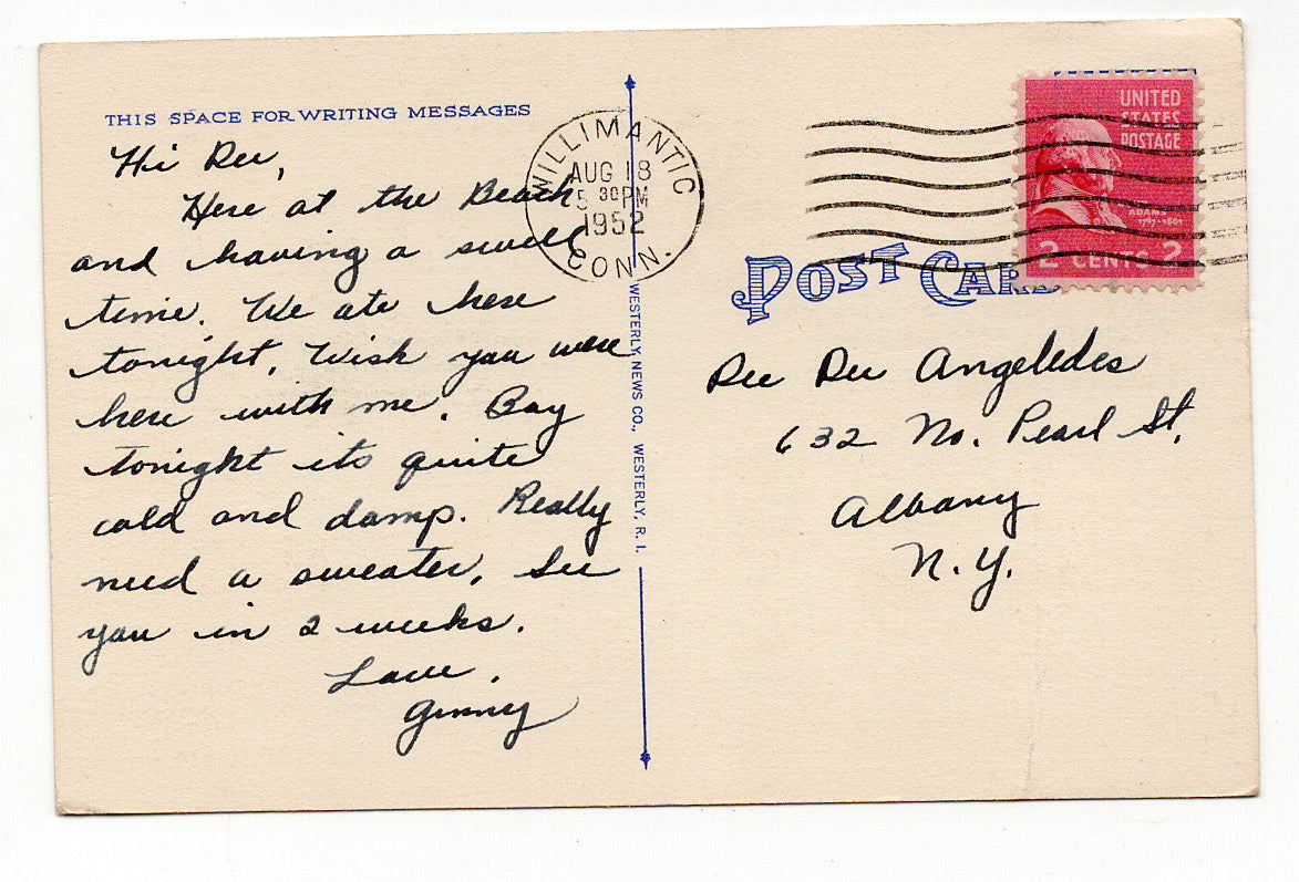 08 18 1952 The Spa Misquamicut, Rhode Island PC5-13