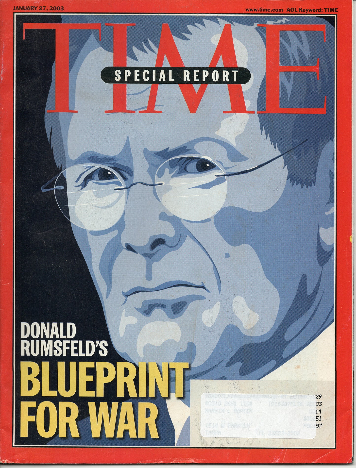 2003 TIME MAGAZINE - YOUR CHOICE