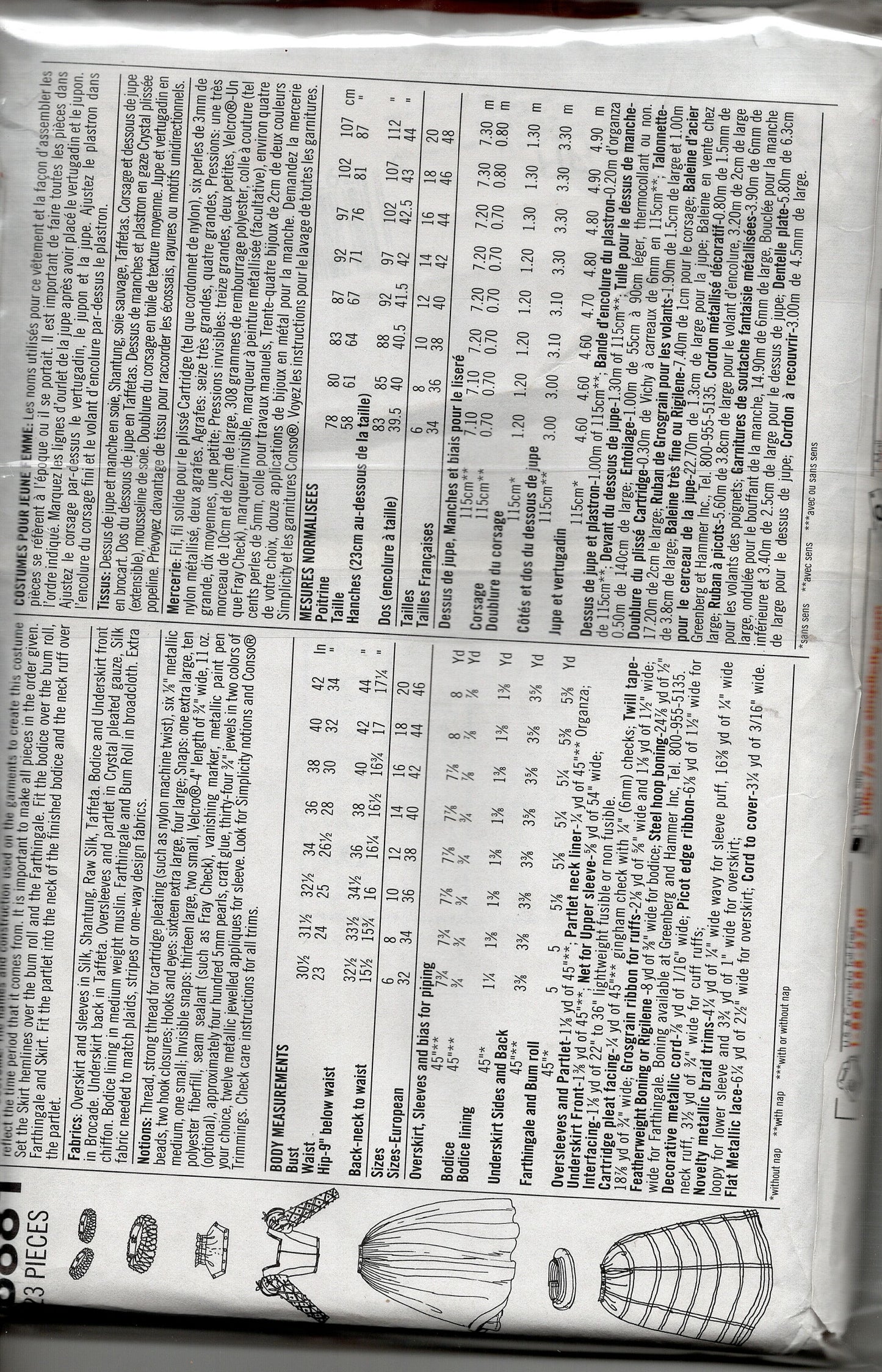 Simplicity Pattern #8881 Sz RR 14 16 18 20