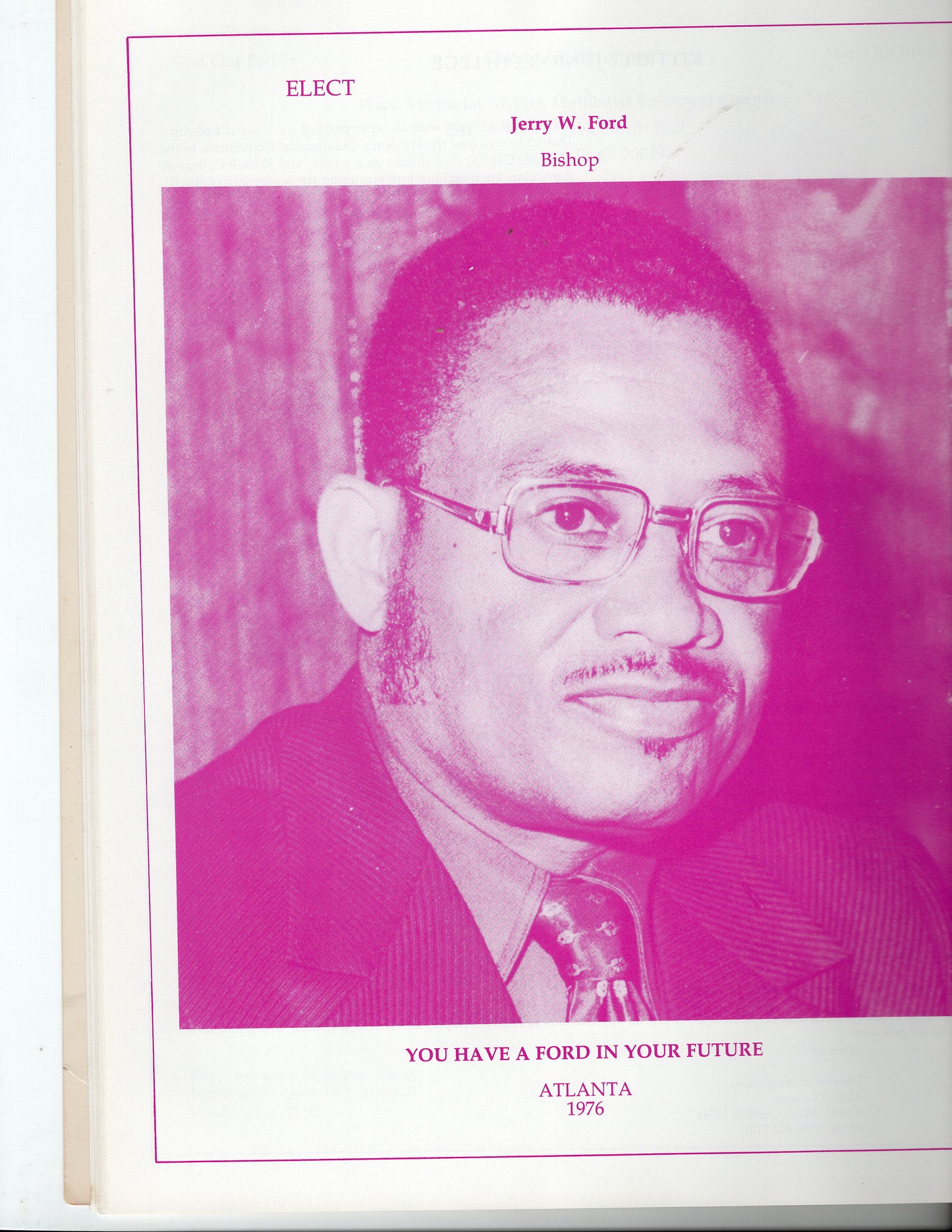 07 06 1975 Rare book of AME Church Council of Bishops
