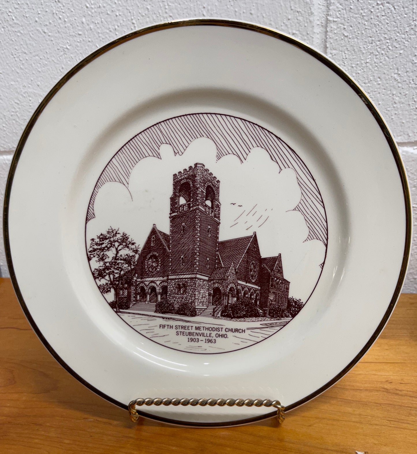 Church Plate - Fifth Street Methodist Church 1903 -1963 (P018)