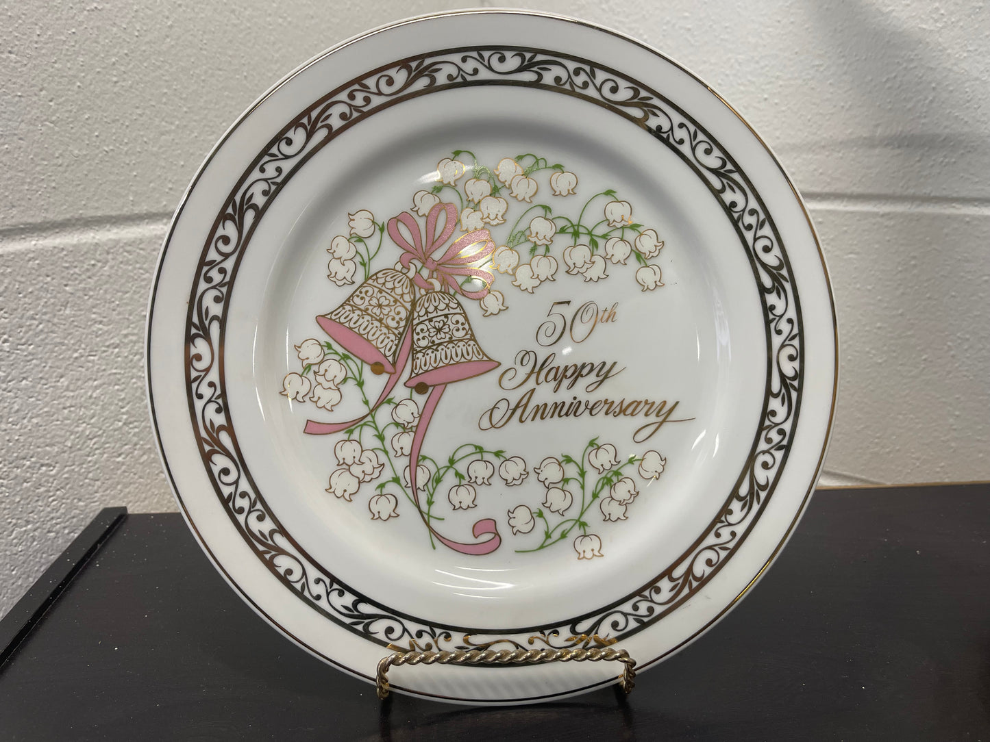 Plate 50th Happy Anniversary (P035)