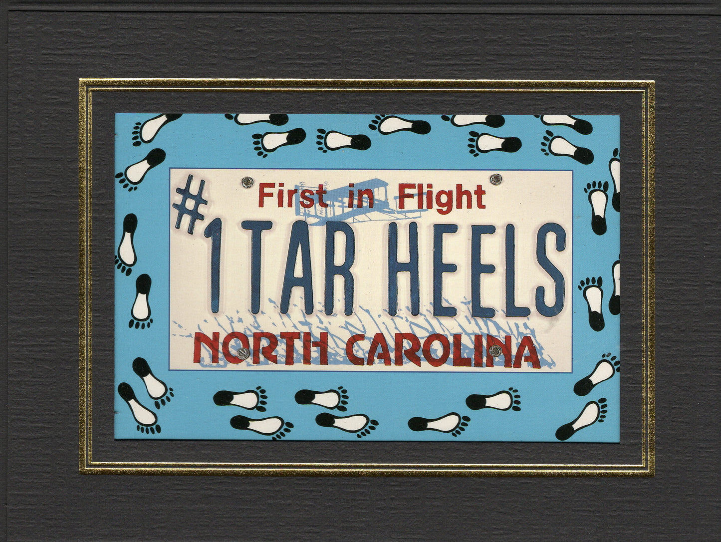 PC921 First in Flight - 1 TAR HEELS - post card
