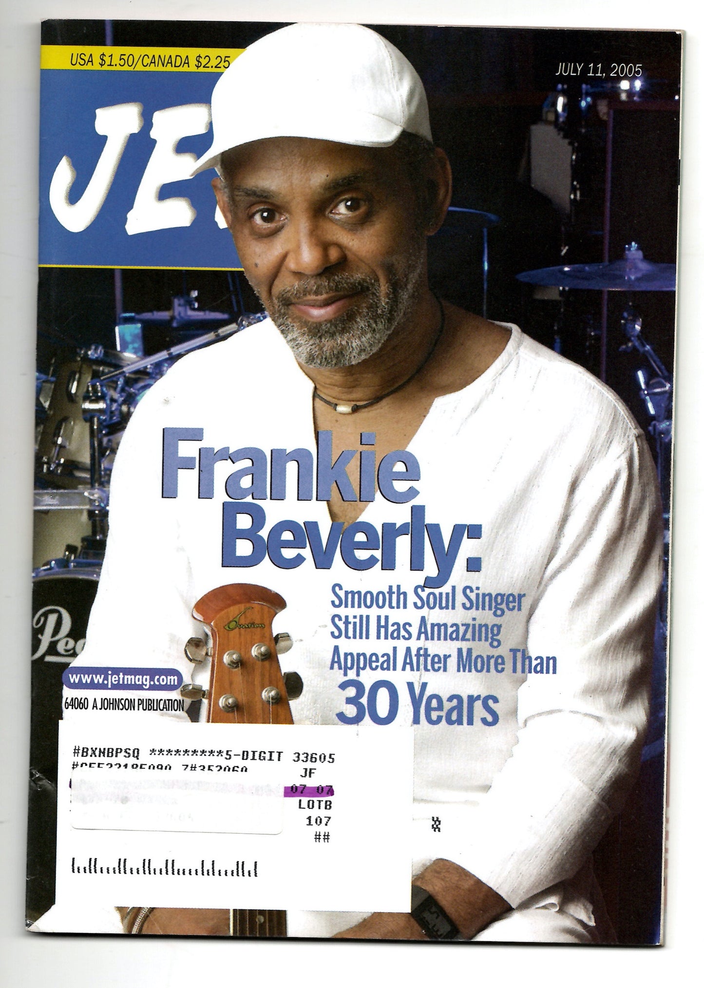 07 11 2005 JET Magazine Frankie Beverly