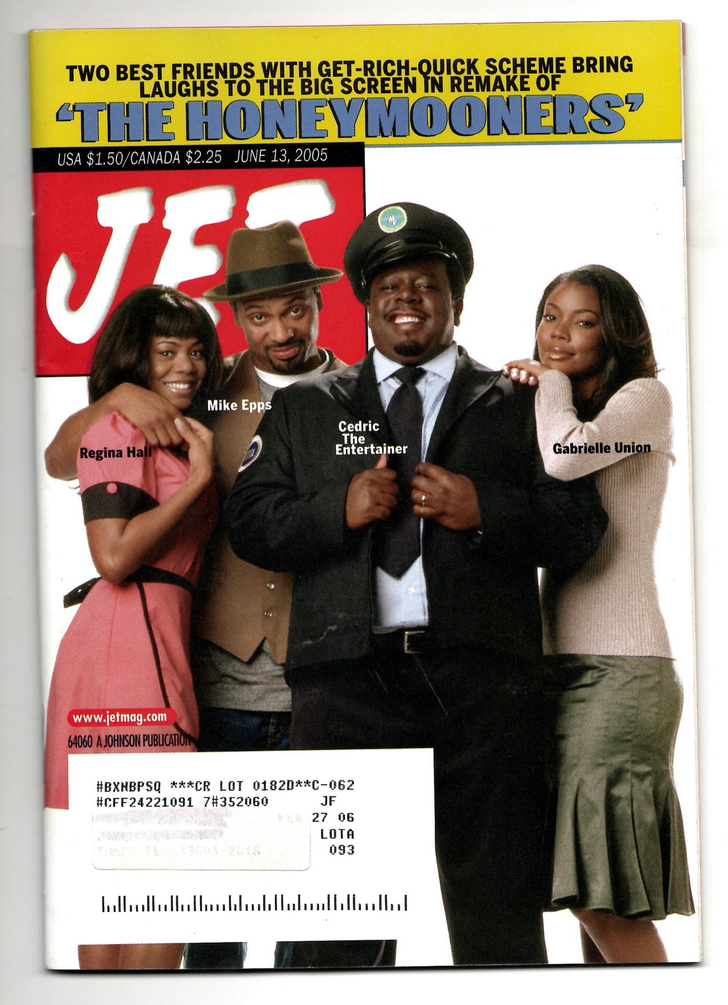 06 13 2005 Jet Magazine Mike Epps Cedric Entertainer Regina Hall Gabrielle Union