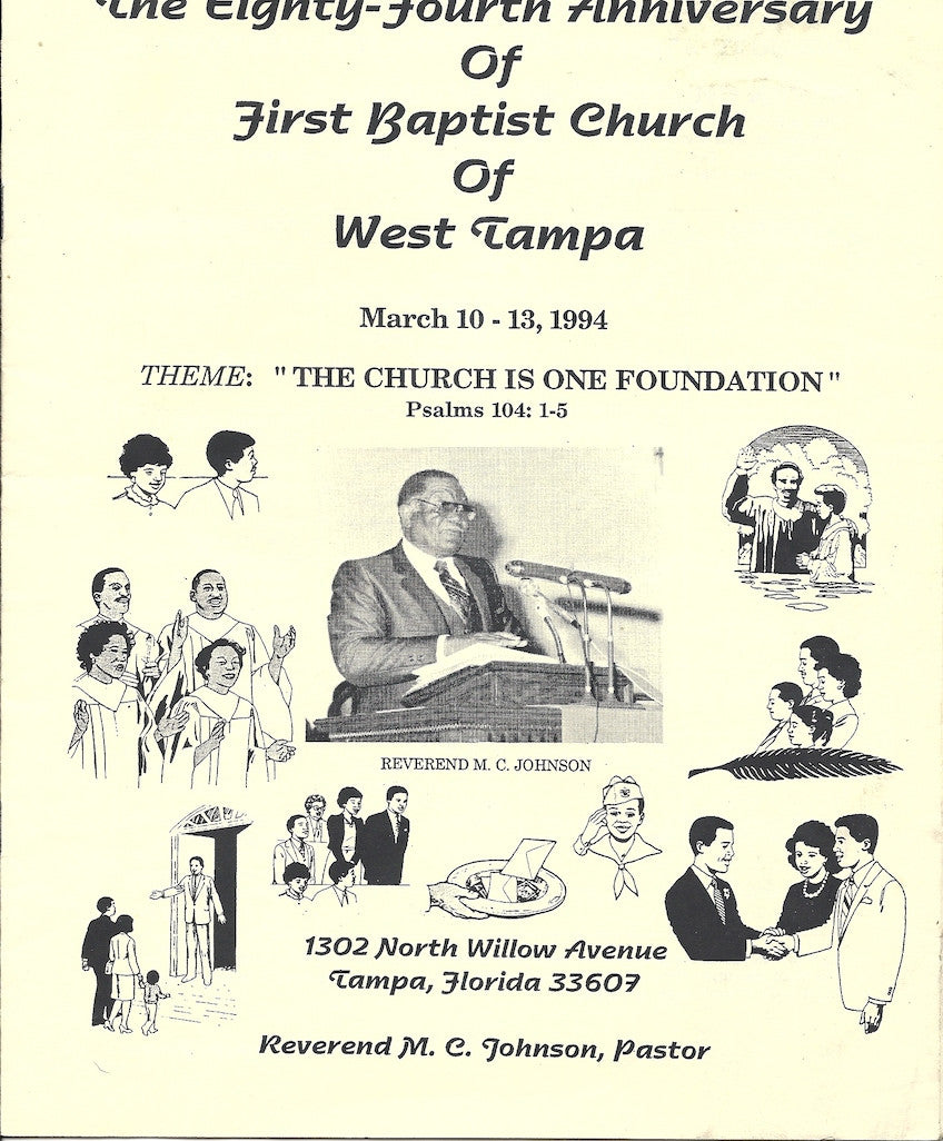 03 10 1994 First Baptist of West Tampa
