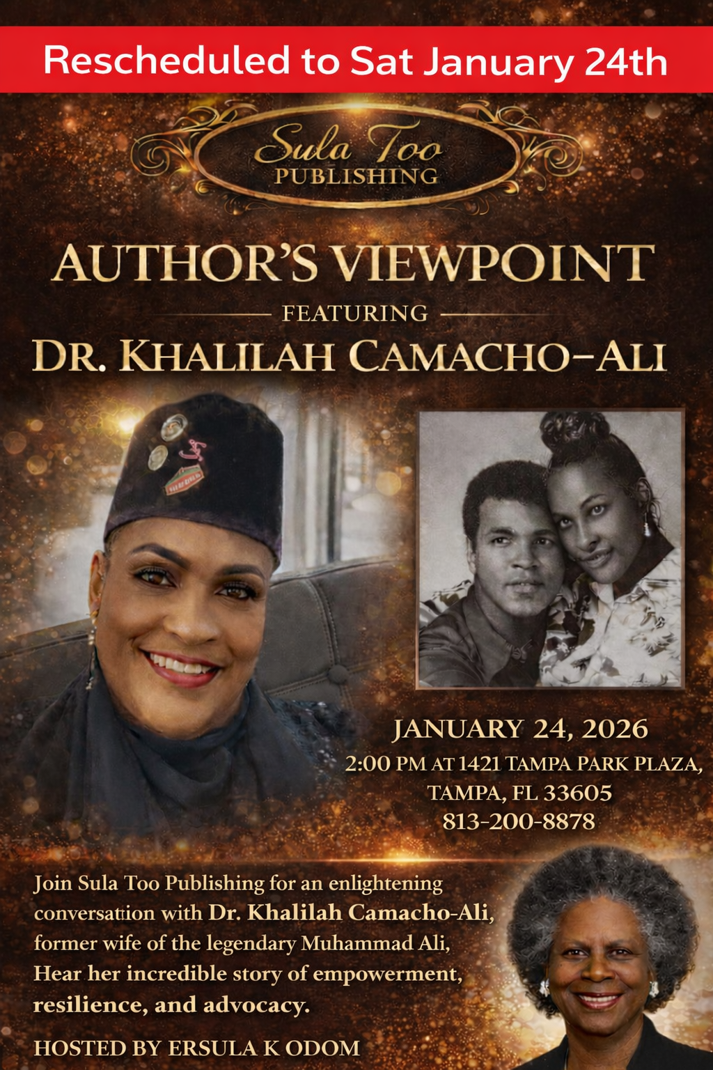 Amazing Past Event At Ersula's History Shop - Dr. Khalilah Camacho-Ali
