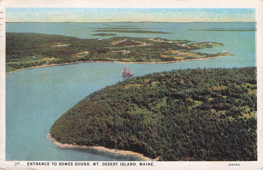 1935 08 12 Entrance to Somes Sound, MT. Desert Island, Maine