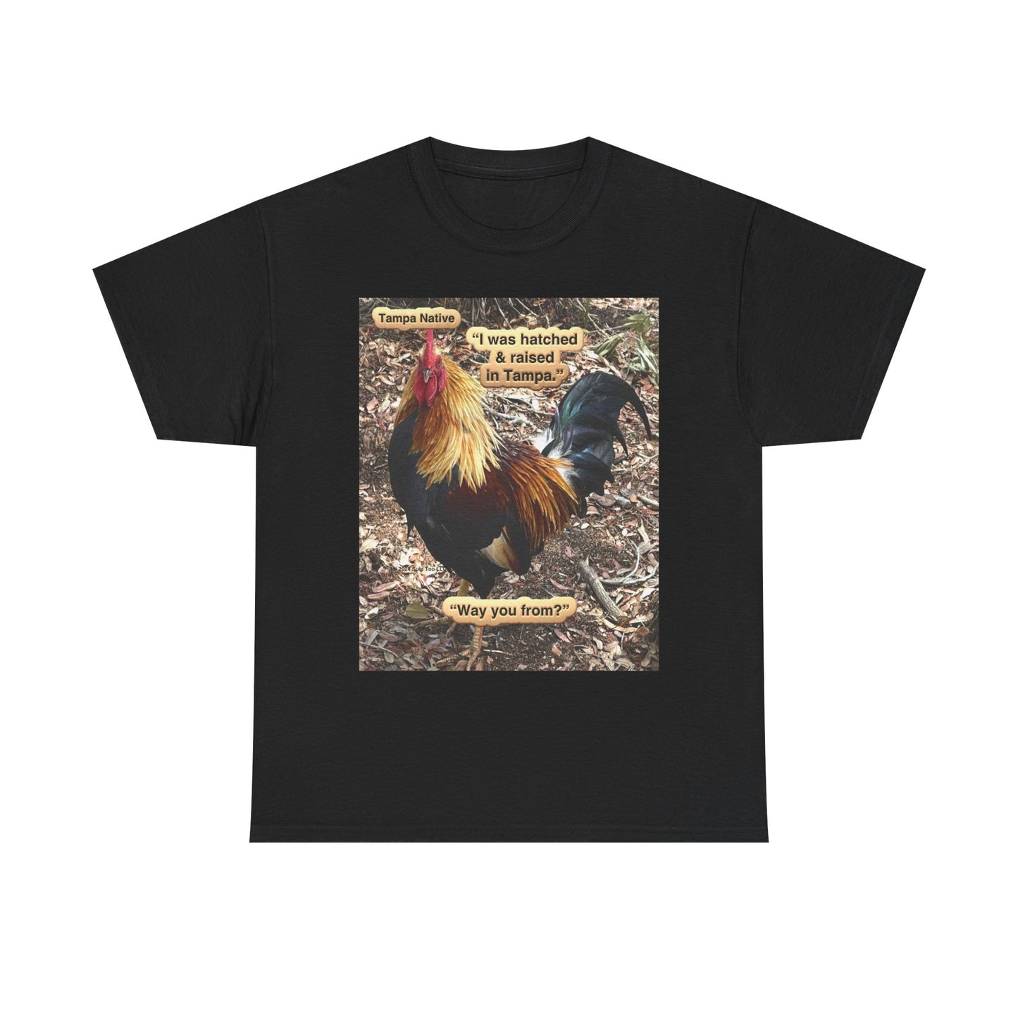 Rooster - Tampa Native  Tee Shirt