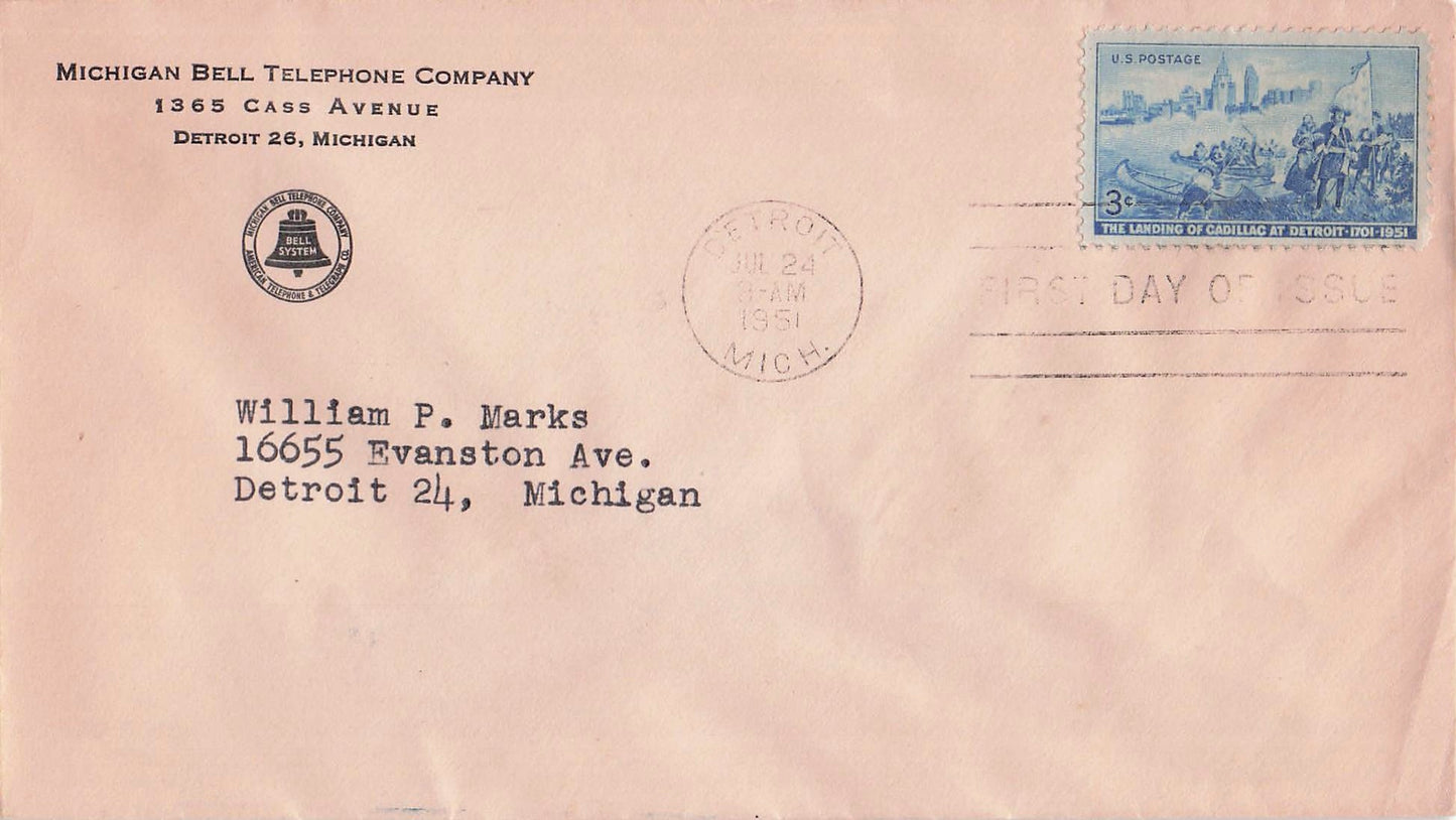 1951 07 24 FDC Malta G C Mich Green