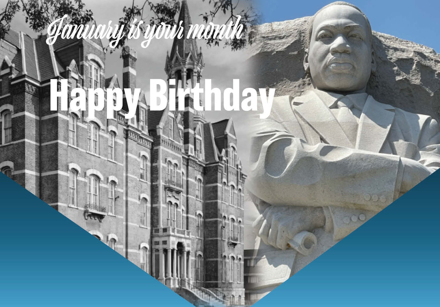 Black  History Birthday Card  - January