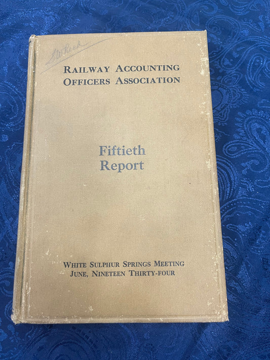 Railway Association Officers Association 50th Report