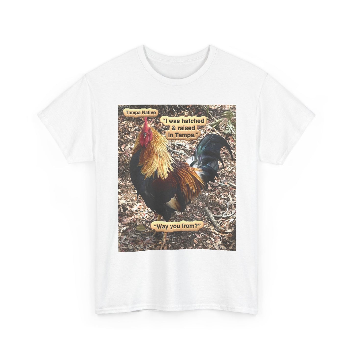 Rooster - Tampa Native  Tee Shirt