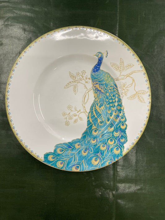 Decorative Plate - Peacock Garden