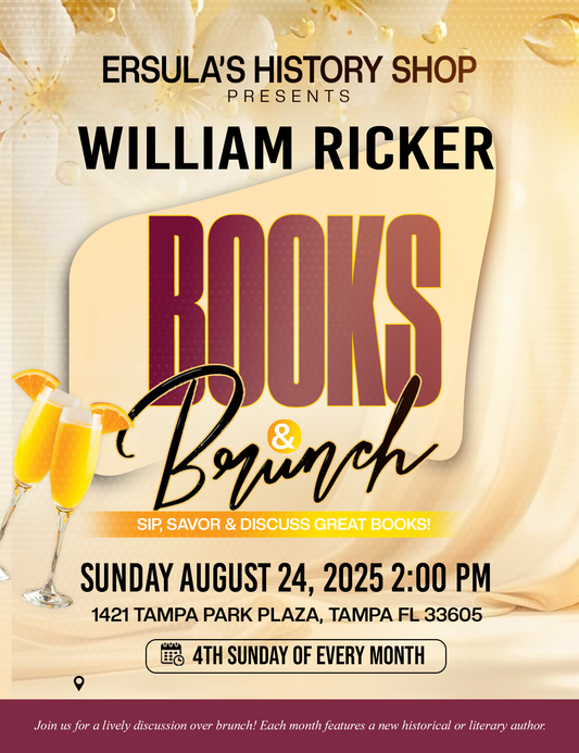 Books And Brunch 8 24 2025 at Ersula's History Shop