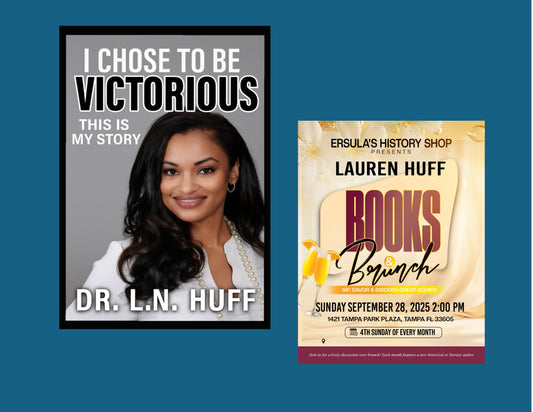 Books And Brunch 9 28 2025 at Ersula's History Shop - Lauren Huff