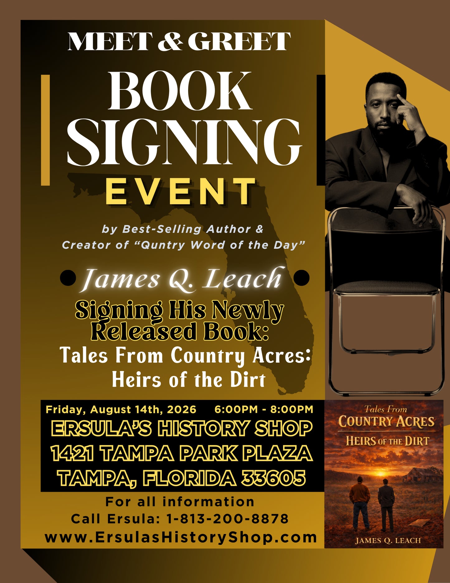 Meet & Greet James Q Leach