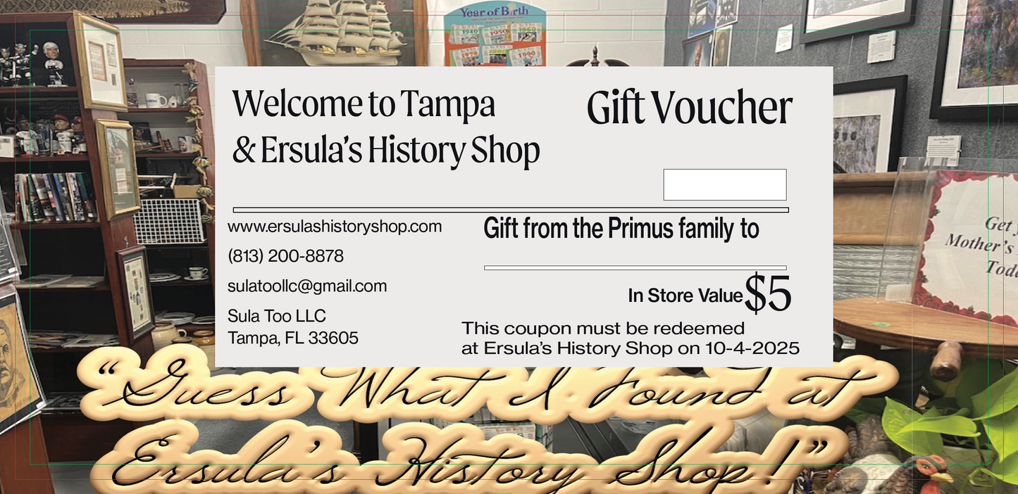 FAMILY REUNION GIFT CARD