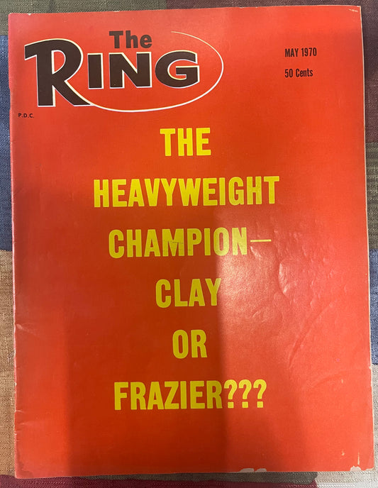 05 1970 The Ring Magazine - Clay or Frazier???
