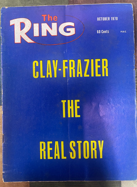 10 1970 The Ring Magazine  Clay - Frazier