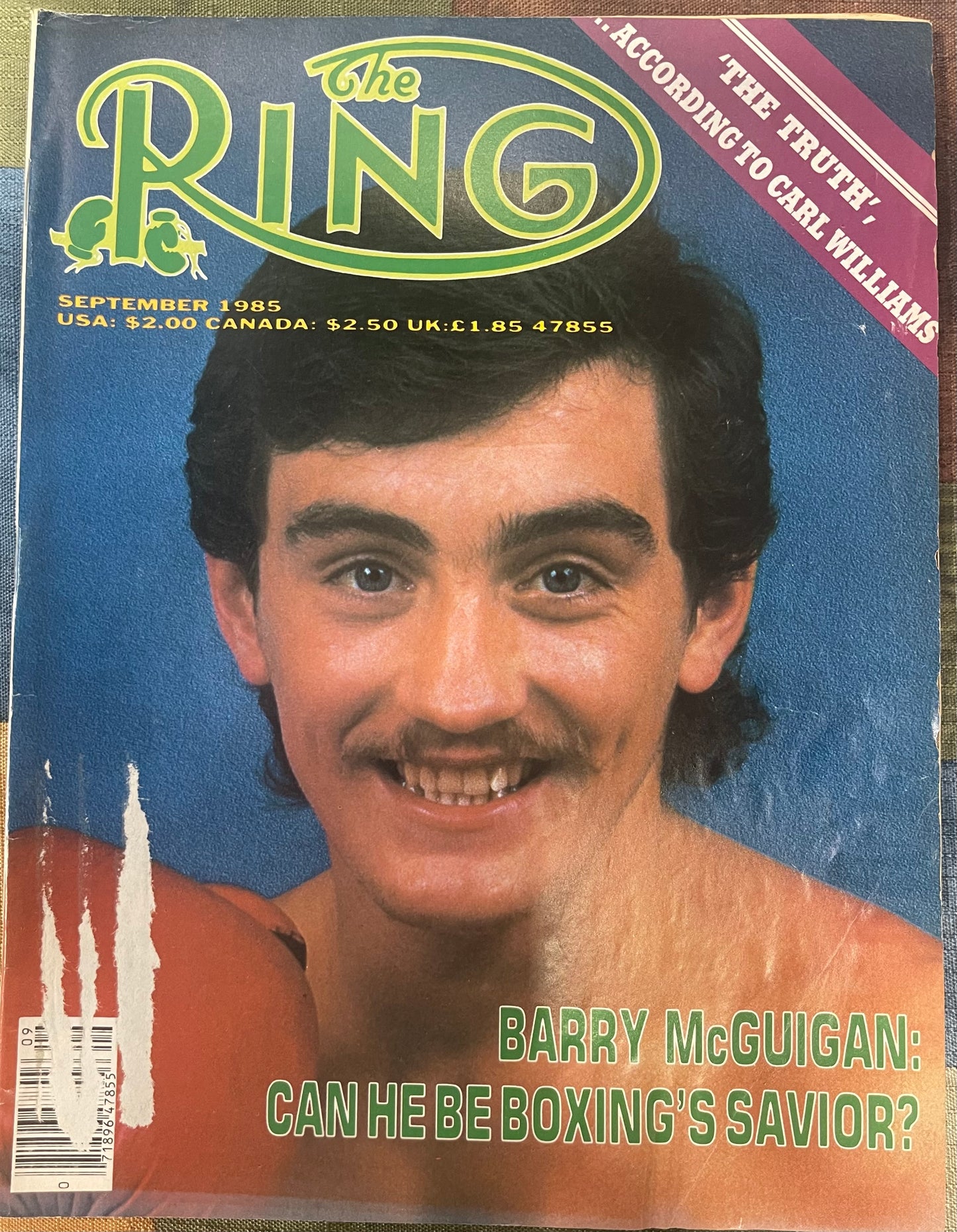 09 1985 The Ring Magazine McGuigan
