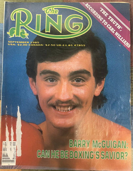 09 1985 The Ring Magazine McGuigan
