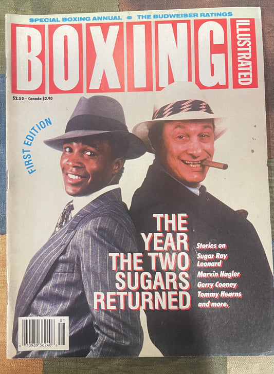 1988 Boxing Illustrated - First Edition Sugar Ray Leonard